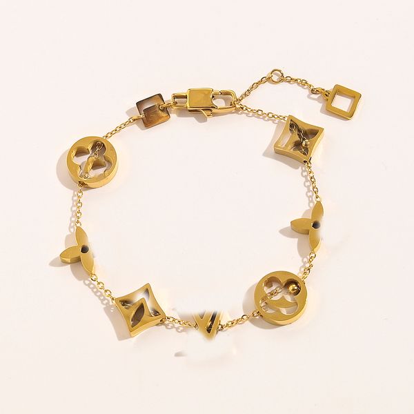 new fashionable classic bracelets women bangle 18k gold plated stainless steel crystal flower beads lovers gift, Black
new fashionable classic bracelets women bangle 18k gold plated stainless steel crystal flower beads lovers gift, Black