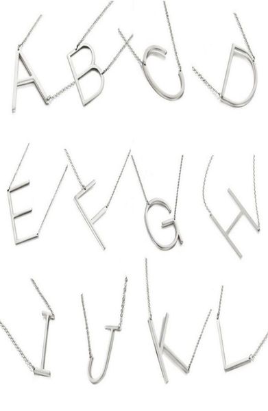 stainless steel az 26 pcs english alphabet initial necklace silver gold plated capital letter pendant jewelry for women 1525503
stainless steel az 26 pcs english alphabet initial necklace silver gold plated capital letter pendant jewelry for women 1525503
