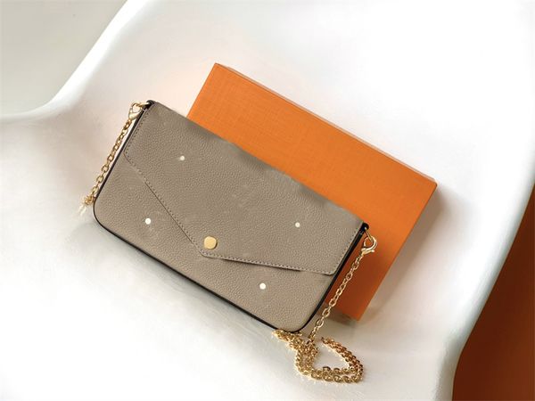 designer luxury wallet m69977 pochette felicie chain shoulder bag grey crossbody bag 7a quality, Red;black
designer luxury wallet m69977 pochette felicie chain shoulder bag grey crossbody bag 7a quality, Red;black