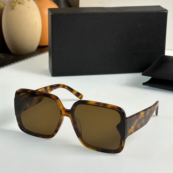 2023 women men sunglasses black yellow leopard print width plank full frame light brown gradient color square glasses available with box, White;black
2023 women men sunglasses black yellow leopard print width plank full frame light brown gradient color square glasses available with box, White;black