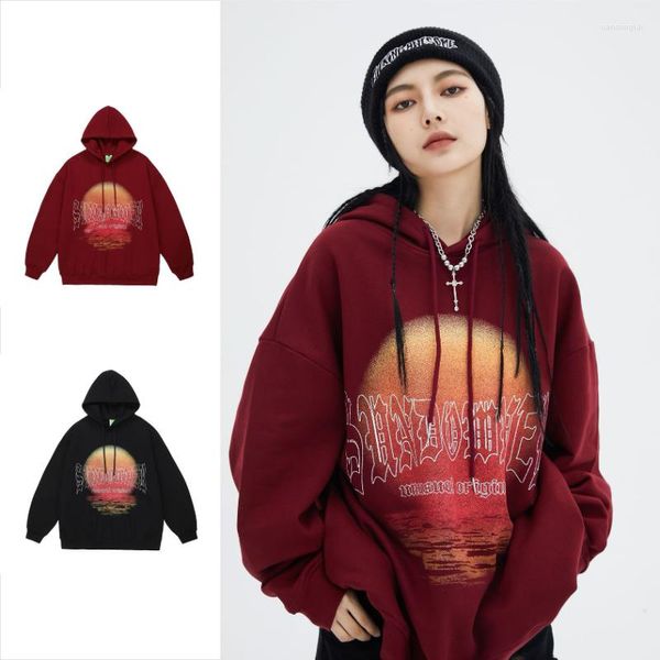 style men's hoodies cotton autumn and winter 2023 american street trend sunset theme terry hoodie streetwear hiphop, Black
style men's hoodies cotton autumn and winter 2023 american street trend sunset theme terry hoodie streetwear hiphop, Black