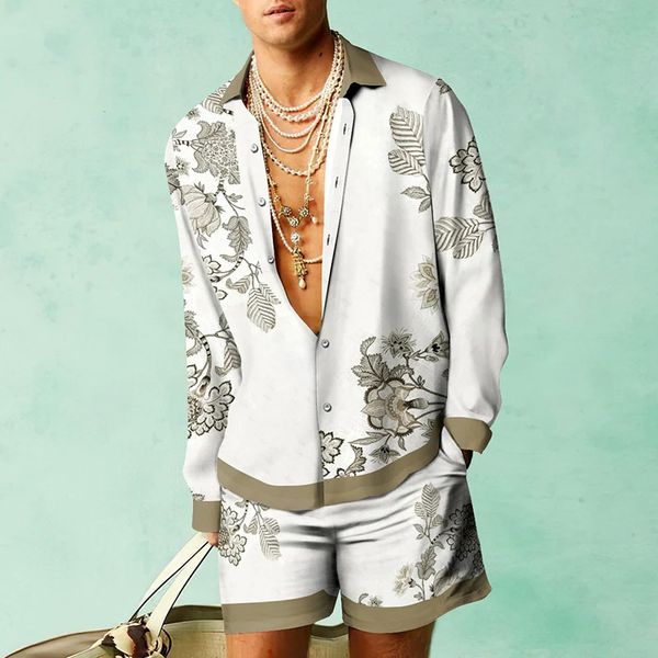 mens tracksuits mens minimalist printed twopiece long sleeved summer beach style shirt set fashionable shorts and quick drying 230707, Gray
mens tracksuits mens minimalist printed twopiece long sleeved summer beach style shirt set fashionable shorts and quick drying 230707, Gray
