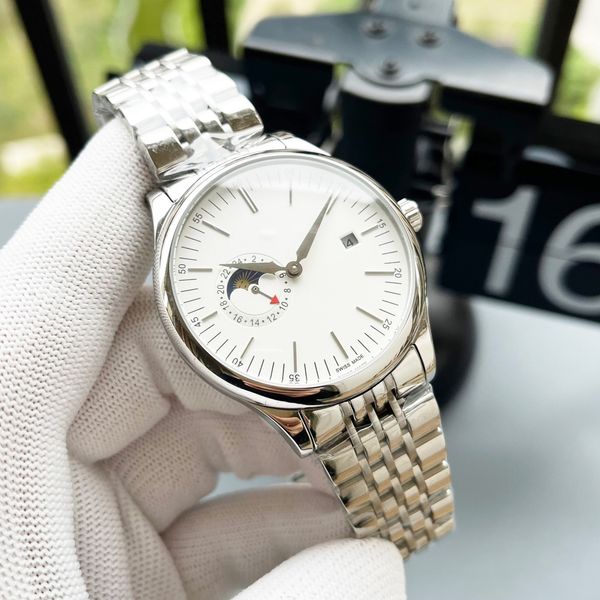 23 new gentleman simple fashion optional steel straps and straps mens watch luxury designer watches automatic mechanical watchs style no box, Slivery;brown
23 new gentleman simple fashion optional steel straps and straps mens watch luxury designer watches automatic mechanical watchs style no box, Slivery;brown