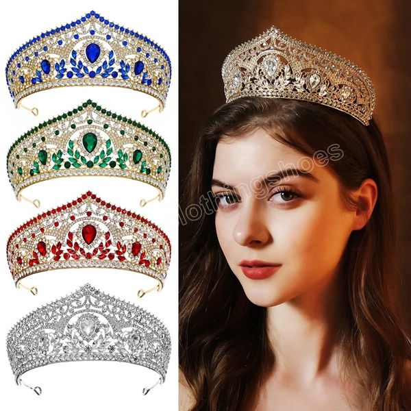 5 colors elegant luxury crystal tiara crown for women girls wedding party new bridal hair dress jewelry accessories, Slivery;white
5 colors elegant luxury crystal tiara crown for women girls wedding party new bridal hair dress jewelry accessories, Slivery;white