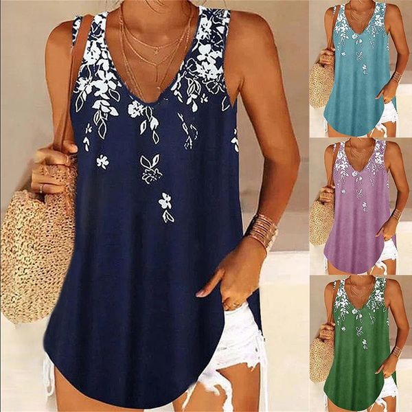 pants sleeveless tank 2023 women's summer new loose vneck pullover plus size casual tshirt vintage print elegant s5xl, White
pants sleeveless tank 2023 women's summer new loose vneck pullover plus size casual tshirt vintage print elegant s5xl, White