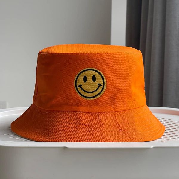 bucket hats designers men smiling face embroidered wide brim hats for women, Blue;gray
bucket hats designers men smiling face embroidered wide brim hats for women, Blue;gray
