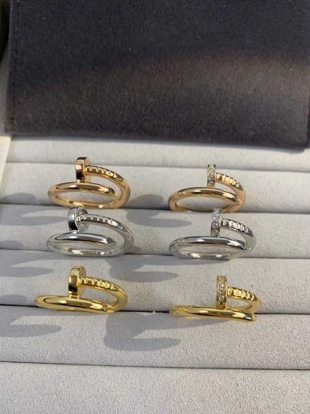 designer new handmade diamond studded nail ring 18k rose gold no full lovers fashion personality trend moissanite v, Silver
designer new handmade diamond studded nail ring 18k rose gold no full lovers fashion personality trend moissanite v, Silver
