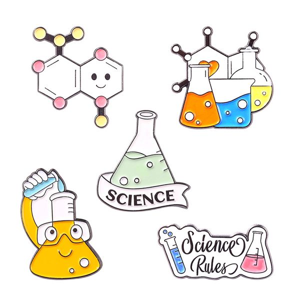 chemistry lab metal enamel pins brooch test tube beaker badge pins for men women kids lapels brooches badges element wholesale price, Gray
chemistry lab metal enamel pins brooch test tube beaker badge pins for men women kids lapels brooches badges element wholesale price, Gray