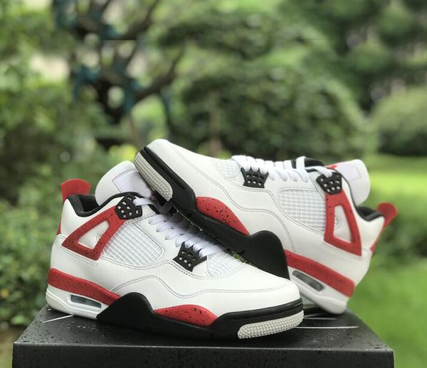 4 red cement men basketball shoes 4s white/fire red-black-neutral grey outdoors sports sneakers dh6927-161 with box us 7-13
4 red cement men basketball shoes 4s white/fire red-black-neutral grey outdoors sports sneakers dh6927-161 with box us 7-13