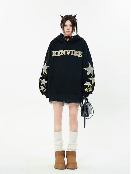 women's hoodies sweatshirts houzhou grunge vintage harajuku hoodies women fashion casual streetwear hip hop letter print loose sweatshi, Black
women's hoodies sweatshirts houzhou grunge vintage harajuku hoodies women fashion casual streetwear hip hop letter print loose sweatshi, Black