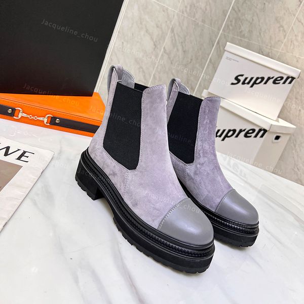 chelsea boots designer womens cowskin patent leather platform ankle booties fashion elastic band thick bottom slip-on martin winter boot bla, Black
chelsea boots designer womens cowskin patent leather platform ankle booties fashion elastic band thick bottom slip-on martin winter boot bla, Black