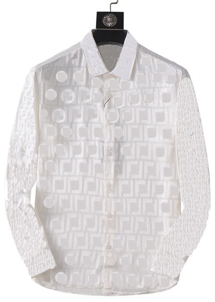 2023 men's dress shirt designer shirt plaid classic long-sleeved shirt for men and women long-sleeved casual 333, White;black
2023 men's dress shirt designer shirt plaid classic long-sleeved shirt for men and women long-sleeved casual 333, White;black