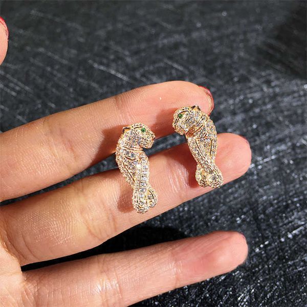 designer carti leopard earrings 925 sterling silver plated 18k gold charming with diamond, Golden;silver
designer carti leopard earrings 925 sterling silver plated 18k gold charming with diamond, Golden;silver