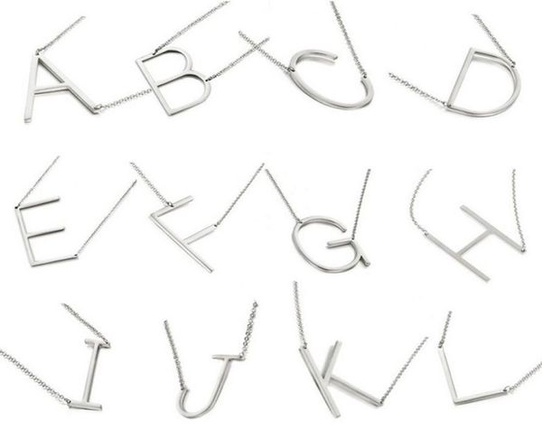stainless steel az 26 pcs english alphabet initial necklace silver gold plated capital letter pendant jewelry for women 5752012
stainless steel az 26 pcs english alphabet initial necklace silver gold plated capital letter pendant jewelry for women 5752012