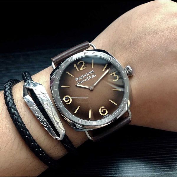 luxury mechanical watch panaral_ sapphire mirror swiss automatic movement size 44mm imported cowhide strap bdtc, Slivery;brown
luxury mechanical watch panaral_ sapphire mirror swiss automatic movement size 44mm imported cowhide strap bdtc, Slivery;brown