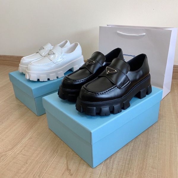 designer loafer casual shoes women dress shoes genuine leather cowhide monolith womens party wedding slippers thick bottom rubber platform s, Black
designer loafer casual shoes women dress shoes genuine leather cowhide monolith womens party wedding slippers thick bottom rubber platform s, Black