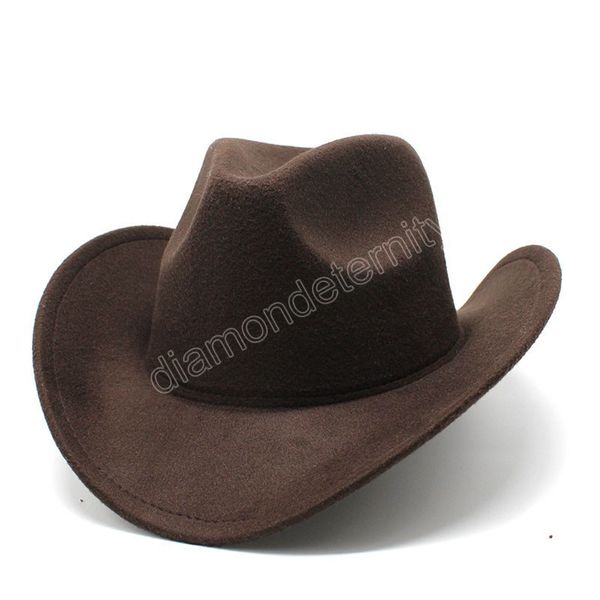 fashion winter autumn wool men women fashion felt fedora hat western cowboy cowgirl cap jazz sun hat toca sombrero cap, Blue;gray
fashion winter autumn wool men women fashion felt fedora hat western cowboy cowgirl cap jazz sun hat toca sombrero cap, Blue;gray