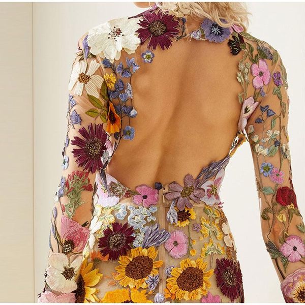 dresses floral embroidery long sleeve dresses 2023 spring evening party lady vestido elegant women mini dress half high collar, Black;gray
dresses floral embroidery long sleeve dresses 2023 spring evening party lady vestido elegant women mini dress half high collar, Black;gray