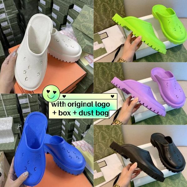 designer slippers women platform perforated sandals shoes foam sandal beach slides woman slipper 35-44 with box dust bag, Black
designer slippers women platform perforated sandals shoes foam sandal beach slides woman slipper 35-44 with box dust bag, Black
