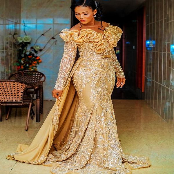 2023 aso ebi gold mermaid prom dress sequined lace evening formal party second reception birthday engagement gowns dresses robe de soiree zj, Black
2023 aso ebi gold mermaid prom dress sequined lace evening formal party second reception birthday engagement gowns dresses robe de soiree zj, Black
