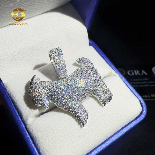 pass diamond tester moissanite hip hop jewelry fashion 925 sterling silver sheep pendant
pass diamond tester moissanite hip hop jewelry fashion 925 sterling silver sheep pendant
