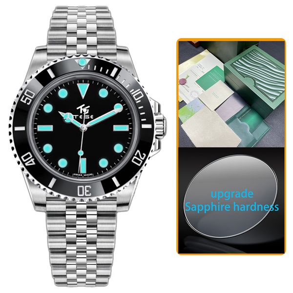 mens watch designer watches men ceramic bezel automatic mechanical movement with box waterproof designer watches stainless steel strap orolo, Slivery;brown
mens watch designer watches men ceramic bezel automatic mechanical movement with box waterproof designer watches stainless steel strap orolo, Slivery;brown