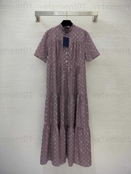 women dress designer plus size womens clothing classic old flower logo letter printed loose standing neck short sleeve plus dresses summer e, Black;gray
women dress designer plus size womens clothing classic old flower logo letter printed loose standing neck short sleeve plus dresses summer e, Black;gray