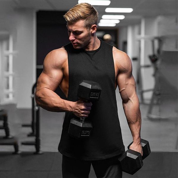 men' tank fashion mens bodybuilding cotton tank gym fitness vest sleeveless shirt summer plain casual workout clothing 230710, White;black
men' tank fashion mens bodybuilding cotton tank gym fitness vest sleeveless shirt summer plain casual workout clothing 230710, White;black