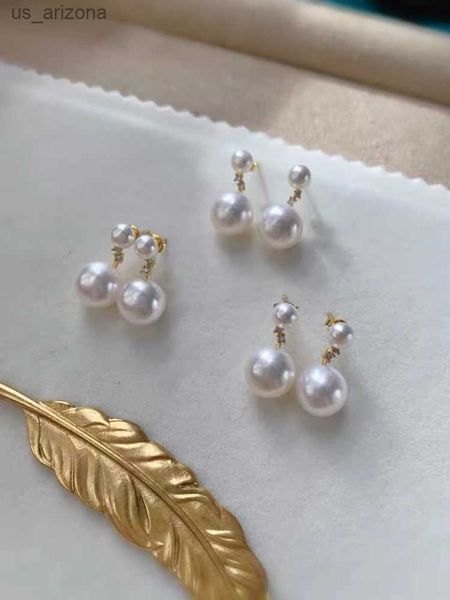 hengsheng 5-9mm natural freshwater pearl 14k gold filled double bread pearls elegant stud earring for women girls jewelry gifts l230620, Golden;silver
hengsheng 5-9mm natural freshwater pearl 14k gold filled double bread pearls elegant stud earring for women girls jewelry gifts l230620, Golden;silver