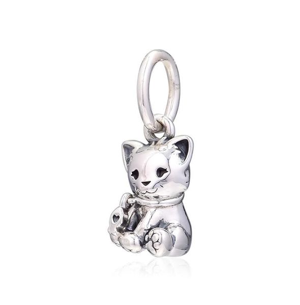 authentic 925 sterling silver charms sweet cat paw prints a collar with heart pendant beads fit charm bracelet bangle diy jewelr5486278, Black
authentic 925 sterling silver charms sweet cat paw prints a collar with heart pendant beads fit charm bracelet bangle diy jewelr5486278, Black