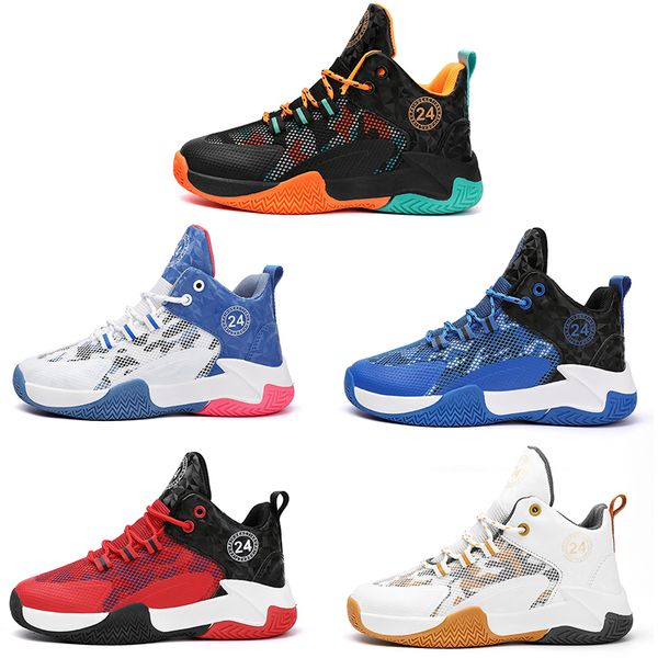 kid basketball shoes boy girl breathable white blue black orange golden mens trainers outdoor sports
kid basketball shoes boy girl breathable white blue black orange golden mens trainers outdoor sports