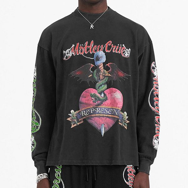 mens t-shirts brand collab. casual long sleeves vintage oversized t shirts cotton tee men women hip hop streetwear mg230204, White;black
mens t-shirts brand collab. casual long sleeves vintage oversized t shirts cotton tee men women hip hop streetwear mg230204, White;black