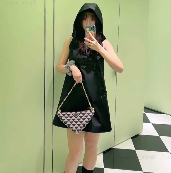 women's dre designer cla women's casual long dre nylon hooded half zipper dre summer sleevele doll a-line version girls' part, Black;gray
women's dre designer cla women's casual long dre nylon hooded half zipper dre summer sleevele doll a-line version girls' part, Black;gray