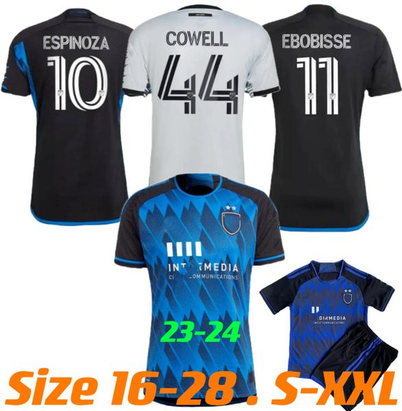 2023 2024 san jose earthquakes mls soccer jerseys 2023 espinoza kikanovic gruezo akapo yueill cowell ebobisse 23 24 football men and kids sh, Black
2023 2024 san jose earthquakes mls soccer jerseys 2023 espinoza kikanovic gruezo akapo yueill cowell ebobisse 23 24 football men and kids sh, Black