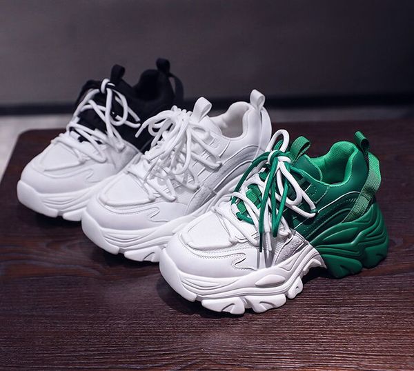 breathable mesh platform sneakers women boots mix color hidden heels sneaker woman lace-up thick bottom vulcanize shoes lace-up, Black
breathable mesh platform sneakers women boots mix color hidden heels sneaker woman lace-up thick bottom vulcanize shoes lace-up, Black