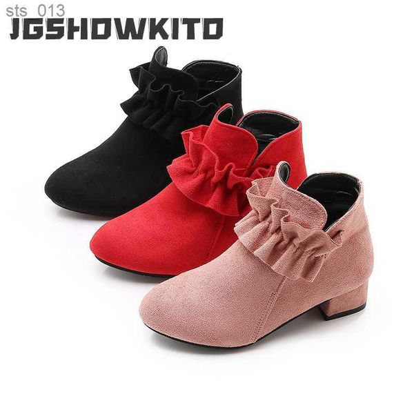 girls ankle boots high heels square heel with ruffles flouncing kids princess boots children snow boots warm fashion sweet flock l230518, Black;grey
girls ankle boots high heels square heel with ruffles flouncing kids princess boots children snow boots warm fashion sweet flock l230518, Black;grey