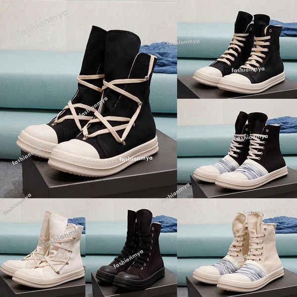 designer boots rick boots men women canvas shoes leather sneakers high owen booties black trainers breathable platform boot
designer boots rick boots men women canvas shoes leather sneakers high owen booties black trainers breathable platform boot