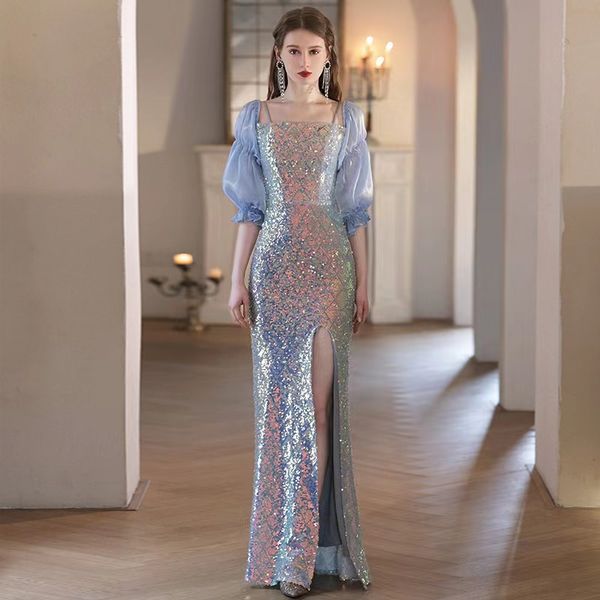 light blue prom dress 2023 blue long sleeve off shoulder sequin african women black girls side split even bling shiny gown mermaid style bla
light blue prom dress 2023 blue long sleeve off shoulder sequin african women black girls side split even bling shiny gown mermaid style bla