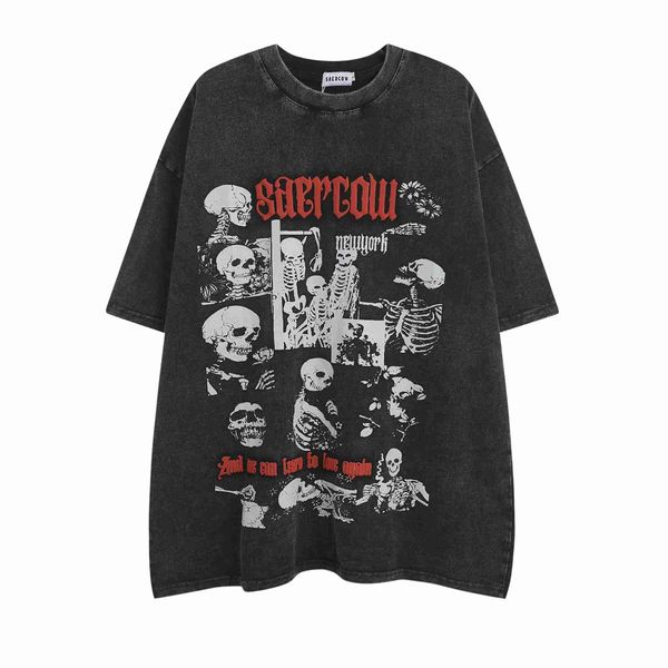 stussys american style ins high street dark fashion brand trend street skull head washed old short sleeved t-shirt half sleeve, White;black
stussys american style ins high street dark fashion brand trend street skull head washed old short sleeved t-shirt half sleeve, White;black