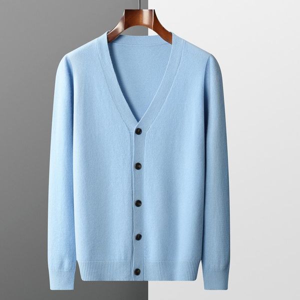 fur men's cardigan spring and autumn basic pure wool knitting sweater men large size loose vneck coat pure color casual jacket top, Black
fur men's cardigan spring and autumn basic pure wool knitting sweater men large size loose vneck coat pure color casual jacket top, Black