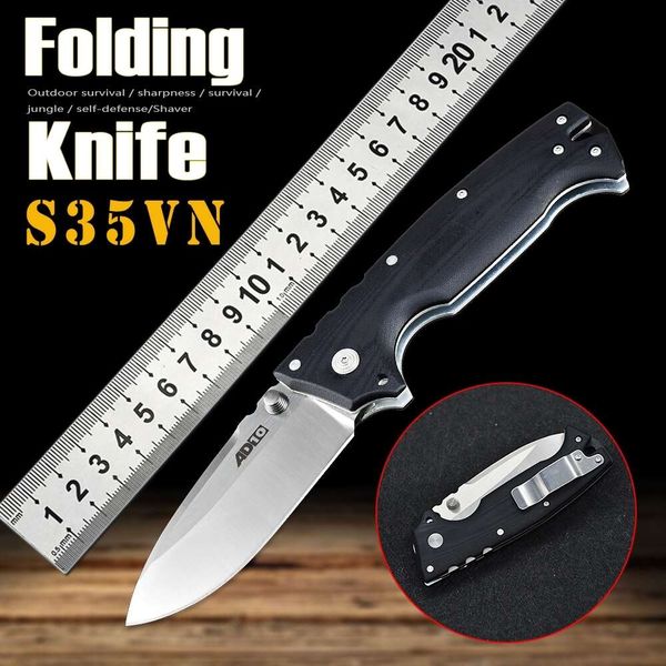 s35vn steel ad-10 g10 folding knife outdoor hunting survival edc portable pocket knife sharp fighting camping tool sharp durabl
s35vn steel ad-10 g10 folding knife outdoor hunting survival edc portable pocket knife sharp fighting camping tool sharp durabl