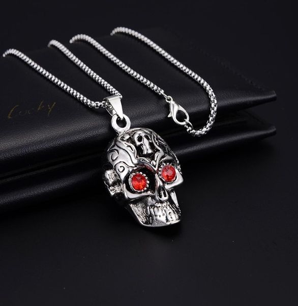 the same kind of men039s tiktok stainless steel red eye skull necklace alloy does not fade7436446, Silver
the same kind of men039s tiktok stainless steel red eye skull necklace alloy does not fade7436446, Silver