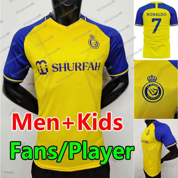 al new nassr fc soccer jerseys ronaldo 2022 2023 fans player home 22 23 cr7 gonzalo ghareeb g.martinez masharipov .gustavo lami women men, Black;yellow
al new nassr fc soccer jerseys ronaldo 2022 2023 fans player home 22 23 cr7 gonzalo ghareeb g.martinez masharipov .gustavo lami women men, Black;yellow