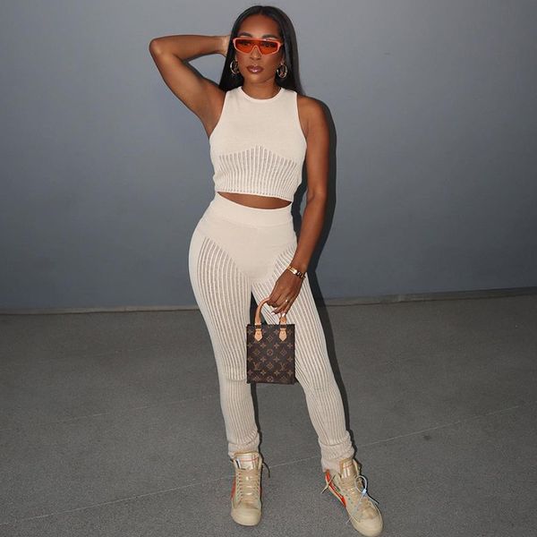 fashion women two piece pants cutout vest thigh-lifting mesh pantsuit summer autumn ladies clothing, White
fashion women two piece pants cutout vest thigh-lifting mesh pantsuit summer autumn ladies clothing, White