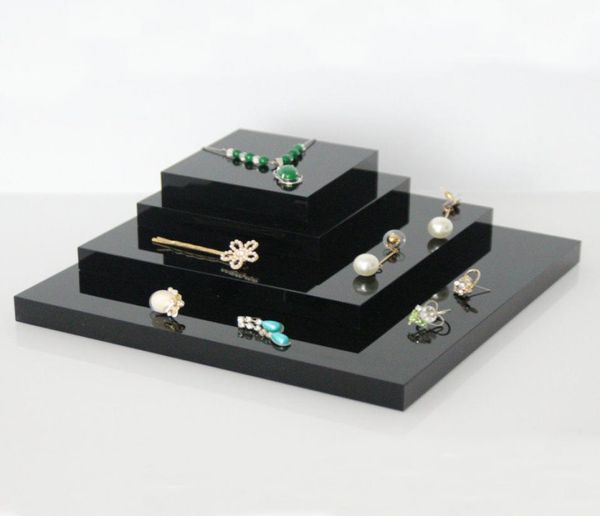 black jewelry display riser square block stand thick acrylic boutique shop showcase counter multipurpose jewellery displays 9781475
black jewelry display riser square block stand thick acrylic boutique shop showcase counter multipurpose jewellery displays 9781475