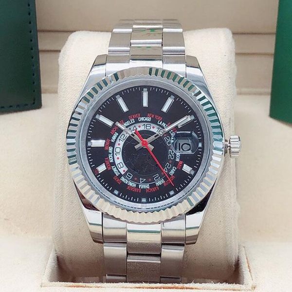 42mm men's automatic mechanical watch mens watches men stainless steel folding buckle sport waterproof business wristwatch man wristwat, Slivery;brown
42mm men's automatic mechanical watch mens watches men stainless steel folding buckle sport waterproof business wristwatch man wristwat, Slivery;brown