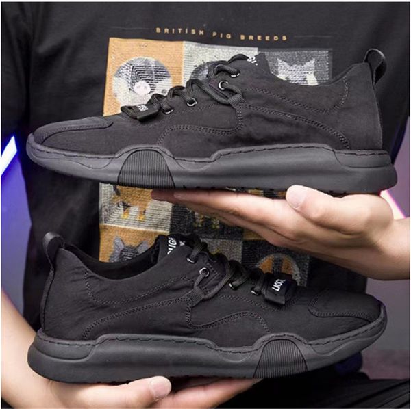 men's new spring breathable ice silk cloth shoes trend korean leisure tide shoes sneakers shoes walking men's shoes, Black
men's new spring breathable ice silk cloth shoes trend korean leisure tide shoes sneakers shoes walking men's shoes, Black