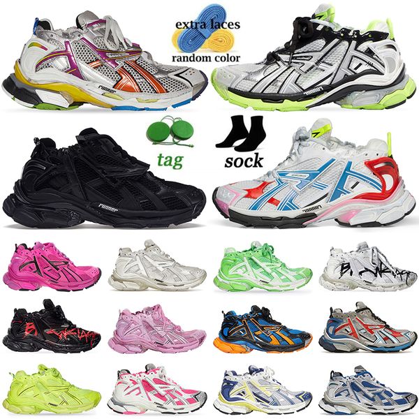 2023 designer balancaigaes track runners 7.0 casual shoes platform famous brand transmit sense mens women burgundy deconstruction sneakers 3, Black
2023 designer balancaigaes track runners 7.0 casual shoes platform famous brand transmit sense mens women burgundy deconstruction sneakers 3, Black