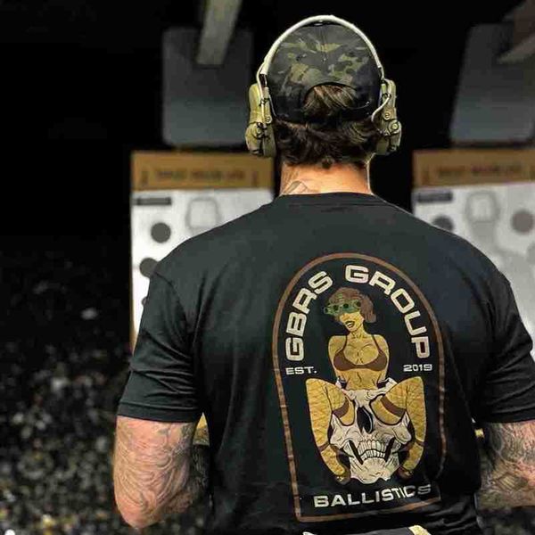 designersummer new product reprint gbrs skull girl trend tactical pure cotton t-shirt playful pattern military fan short sleeve, White;black
designersummer new product reprint gbrs skull girl trend tactical pure cotton t-shirt playful pattern military fan short sleeve, White;black