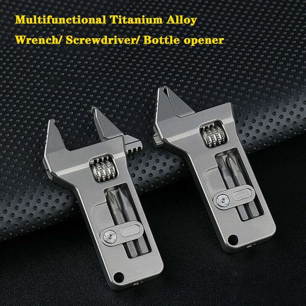 titanium alloy tc4 crowbar edc tools screwdriver wrench hand outdoor camping gear edc multifunction tools gift, Silver
titanium alloy tc4 crowbar edc tools screwdriver wrench hand outdoor camping gear edc multifunction tools gift, Silver